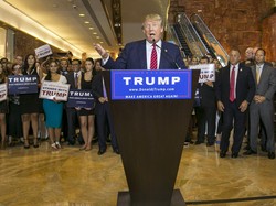 Melihat Lebih Dekat Momen Ketika Setya Novanto Cs Muncul di Kampanye Donald Trump