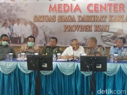 Plt Gubernur Riau: Asap Memang Cukup Parah, Sampai Pusing Menghirupnya