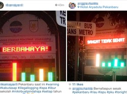 September: Asap Pembakaran Hutan di Riau Capai Level Berbahaya