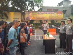 Resahkan Masyarakat, 50 Preman Diamankan