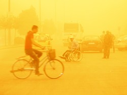 Badai Pasir di Suriah Bikin Perang Terhenti Sementara