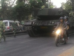 Ada Tank Parkir, Jl Raya Singosari Malang Macet Sore Ini