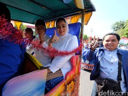 Pilwalkot Surabaya, Lucy: Nggak Pareng Kecantikan untuk Menarik Orang