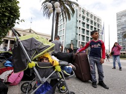 Hidup Miskin di Uruguay, Pengungsi Suriah Berdemo Minta Dipindah