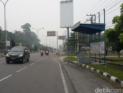 Wajah Segar Kota Pekanbaru saat Asap Menghilang Diguyur Hujan
