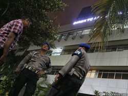 Kantor Ditjen Ketenagalistrikan ESDM Dijaga Polisi Bersenjata