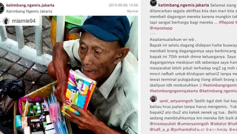 Mereka Pilih Jualan Ketimbang Ngemis: dari Pak Soleh 