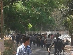 2 Kelompok Mahasiswa Tawuran di UNM Makassar, Polisi Turun Tangan