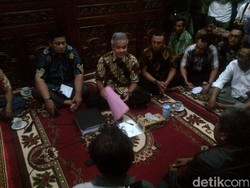 Temui Demonstran, Ganjar Pranowo: Saya Super Serius Selesaikan Urut Sewu
