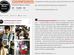 Anak-anak Muda Keren Kampanyekan Mending Jualan Dibanding Ngemis