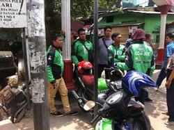 Cerita Sopir Go-Jek yang Dipukul Balok Orang Tak Dikenal di Kawasan Karet