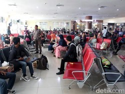 Kala Warga Pontang-panting karena Bandara Pekanbaru Lumpuh akibat Asap