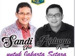 Muncul Poster Sandiaga Uno-Ridwan Kamil di Medsos, Gerindra DKI: Mungkin Tes Pasar