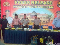 Enam Pelaku Perampokan Toko Emas di Blitar Berhasil Dibekuk