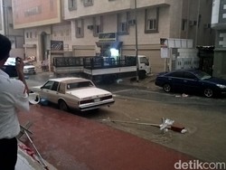 Dari Jeddah, Menag Lukman Meluncur ke Lokasi Crane Jatuh di Makkah