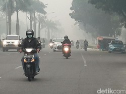 Sumatera Dikepung  833 Titik Panas, Asap Kian Menggila