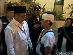 Peluk Menag, Korban Tragedi Crane Makkah: Ini Bukan Salah Siapa-siapa