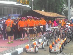 Pengunjung CFD: Bagus Ada Polisi Segway, Bisa Bantu Tangkap Copet