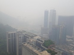 Begini Saat Malaysia Berselimut Asap Kiriman Indonesia