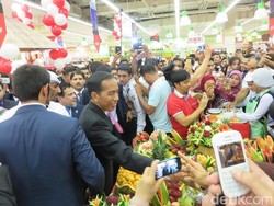 Supermarket di Abu Dhabi yang Dikunjungi Jokowi Menjual Produk Indonesia