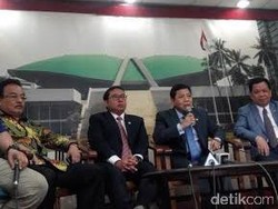 Jumpa Pers Sepulang dari AS, Novanto Cs Ajak Move On dari Kontroversi Trump
