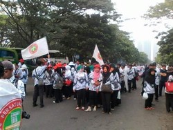 Ada 20 Ribu Guru Berunjuk Rasa, ini Pengalihan Arus di Sekitar Senayan