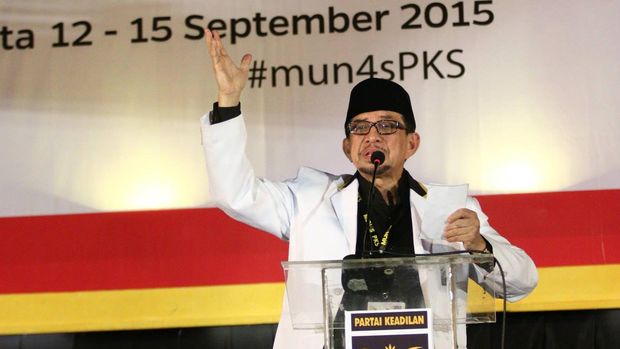 Ketua Majelis Syuro PKS Salim Segaf Al Jufrie, di Jakarta, beberapa waktu lalu.