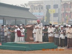 Masyarakat dan Prajurit TNI di Jambi Gelar Salat Istisqa