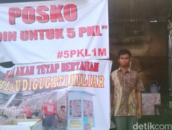 Begini Kondisi Kios PKL yang Digugat Rp 1,12 Miliar oleh Pengusaha