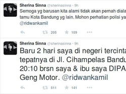 Sherina Ngaku Dipalak Geng Motor, Ridwan Kamil: Geng Motor Sudah Dibubarkan