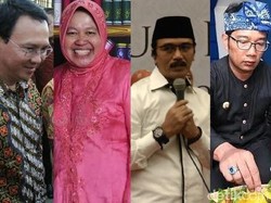 Bursa Cagub DKI dari PAN: Ridwan Kamil, Risma, Adhyaksa dan Ahok
