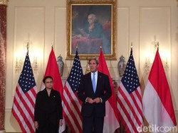 Menlu Retno Bertemu Menlu John Kerry Bahas Kedatangan Presiden Jokowi ke AS