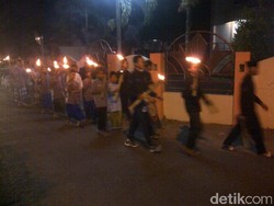 Warga Muhammadiyah di Yogya Gelar Takbiran