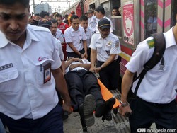Satu Perempuan Korban 2 KRL Berbenturan Tiba di RSCM