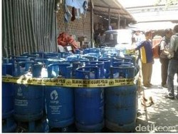 Kandang Ayam yang Dijadikan Gudang Pengoplos Elpiji Digerebek