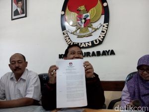 Baru 3 Parpol yang Daftar Peserta Pemilu 2019 di KPU Surabaya Baru 3 Parpol yang Daftar Peserta Pemilu 2019 di KPU Surabaya