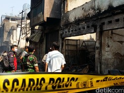 Api di Pasar Pelita Sukabumi Belum Padam, 700 Kios Ludes Terbakar