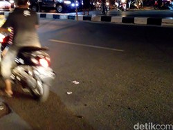 Kabel PLN Jatuh di Tanah Abang, Ada Percikan Api dan Sebabkan Macet