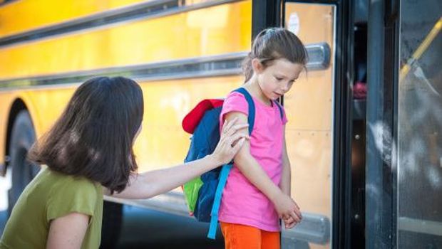 School Bus Series - Timid about Saying Goodbye