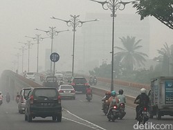 Kembali Dikepung Asap Pekat, Polusi Udara Pekanbaru Berbahaya!