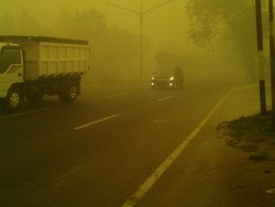 Penjabat Gubernur Kalteng: Kabut Asap di Palangkaraya Sudah Membaik