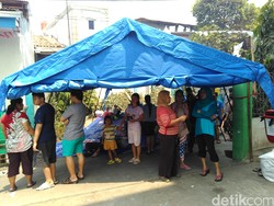 Posko Bantuan dan Puskesmas Siaga di Lokasi Kebakaran Tambora