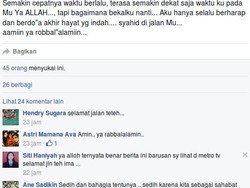 Status Religi FB Korban Tragedi Mina: Syahid di Jalan Mu