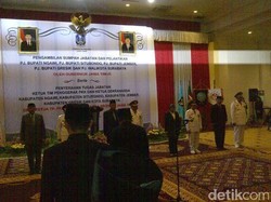 Gubernur Jatim Lantik Penjabat Wali Kota Surabaya dan 4 Daerah Lain
