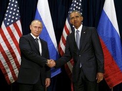 Obama dan Putin Bahas Krisis Suriah, Berbeda Pendapat Soal Assad