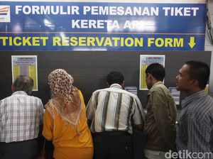 Tiket Kereta Api Bandung ke Jateng dan Jatim Libur Panjang Mei Hampir Habis
