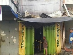 Seorang Nenek Tewas dalam Kebakaran Ruko di Makassar