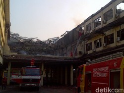 Ini Sebagian Ruangan Mapolda Jateng yang Ludes setelah Terbakar Hebat