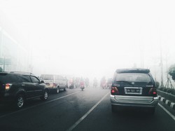 Kabut Asap di Palembang Makin Parah