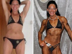 Sudah Punya 3 Anak dan 2 Cucu Tak Halangi Debbie Jadi Bodybuilder